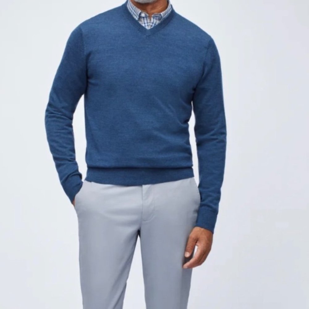 BONOBOS NWT SLIM V-NECK SWEATER SHIRT MEDIUM